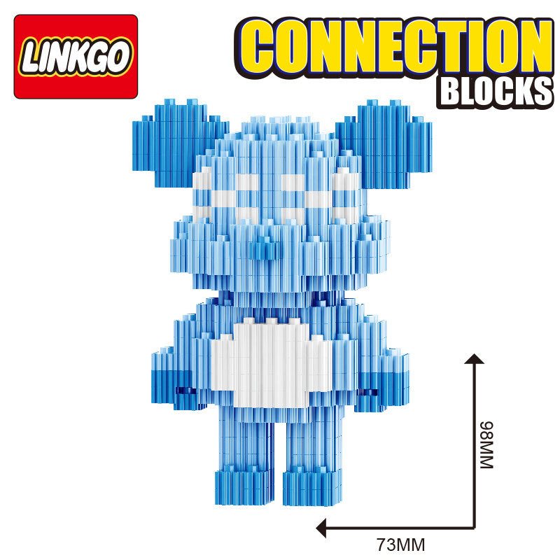 Linkgo 68486-68493 Bearbrick