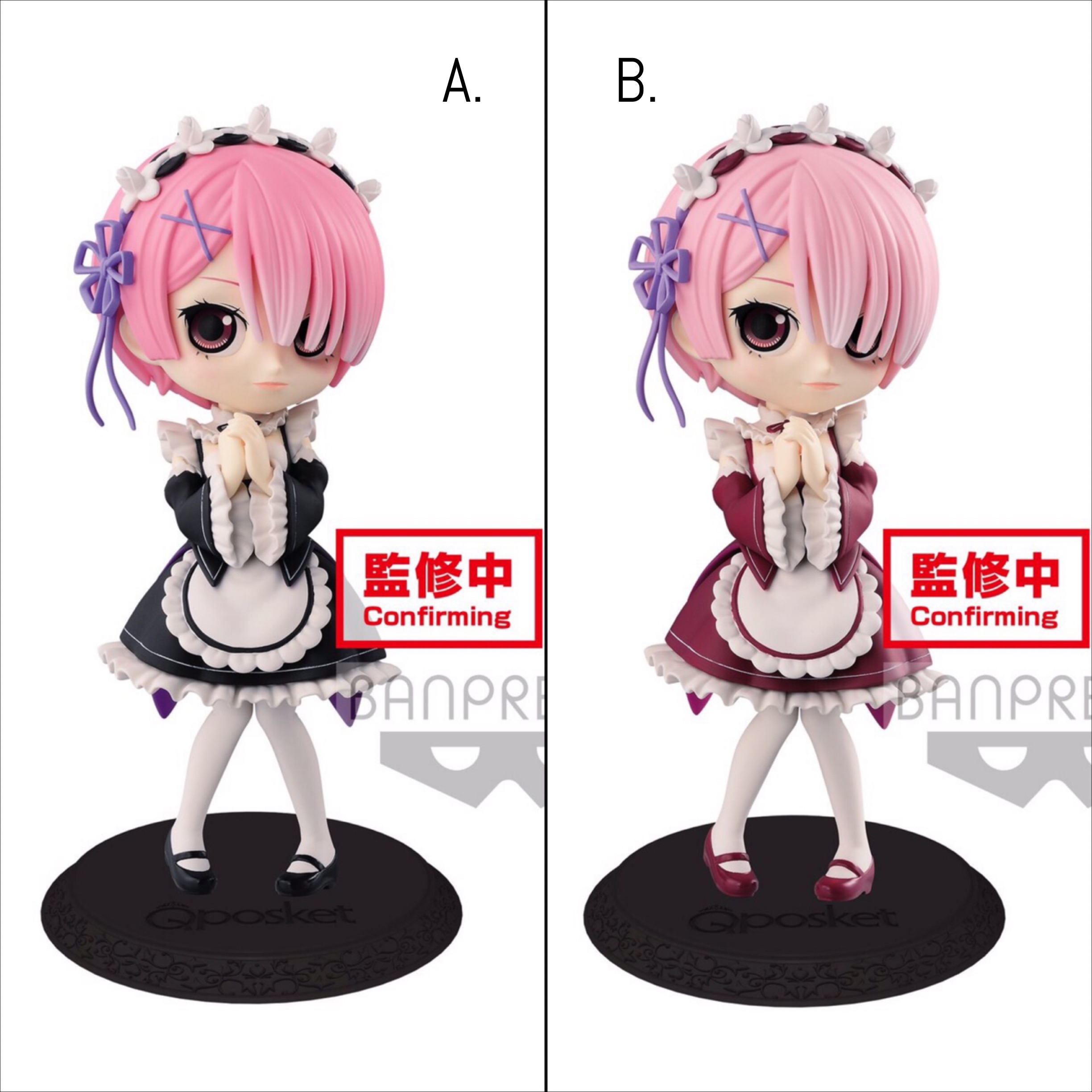 Pre-order : Re:Zero -Starting Life in Another World- Q posket -Ram- (ver.A / B)