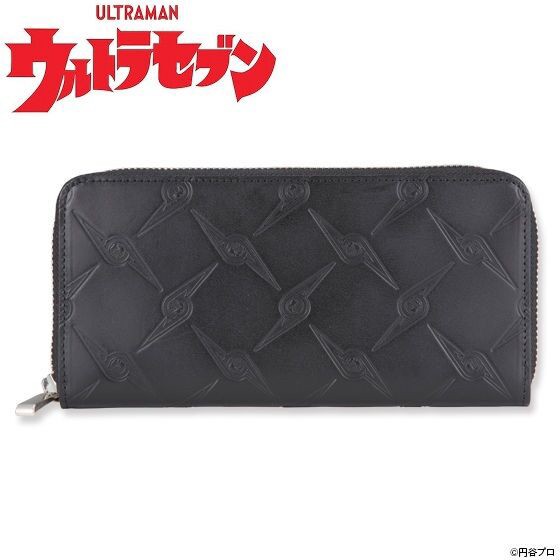 PRE-ORDER : Ultraseven Genuine Leather Round Long Wallet Ultra Guard Model