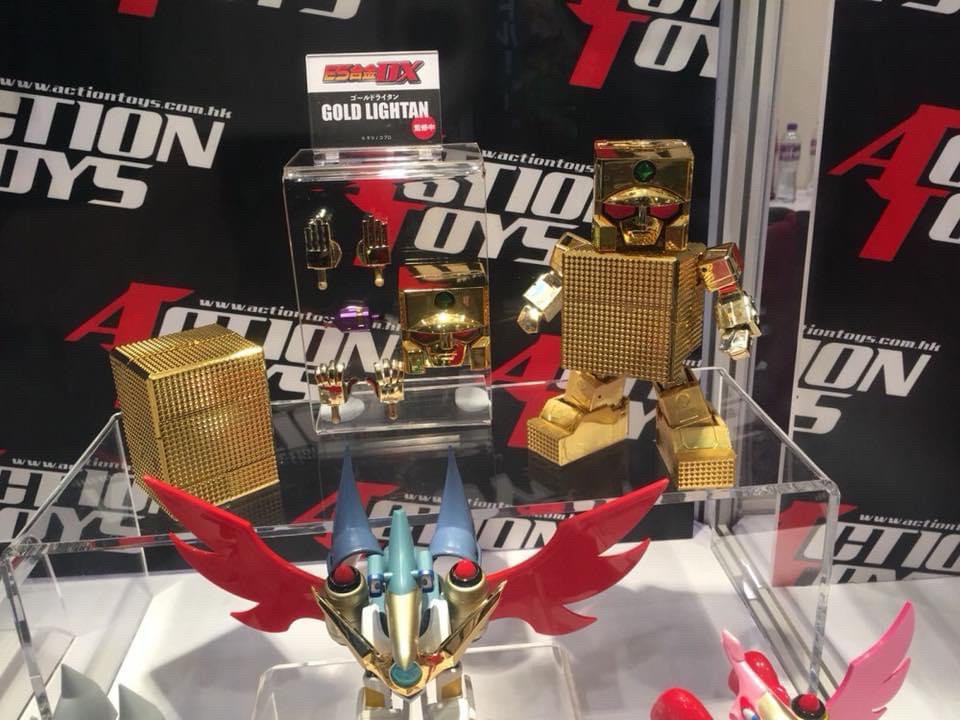 ES Gokin - DX Series 03 The Golden Warrior Gold Lightan (24K Gold Plated ver.) by Action Toys