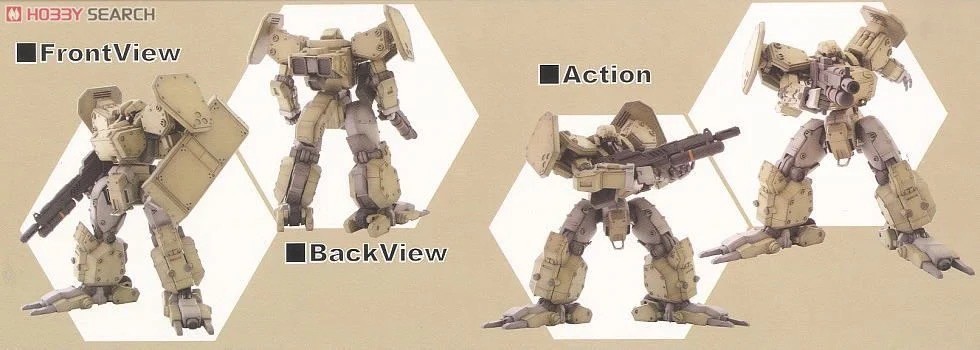 Pre-order : Assault Suit Valken ASS-117A Valken (Jake Model) 1/35 Scale Plastic Model Kit by Plum (Reissue)