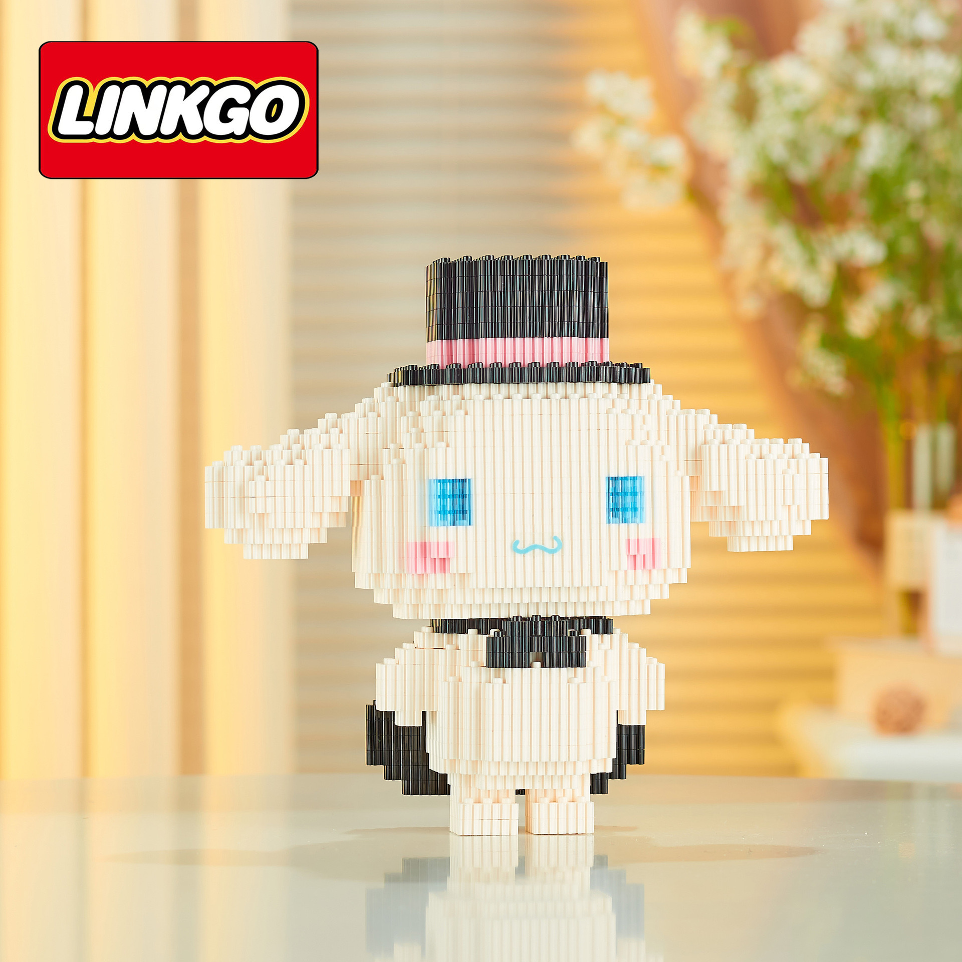 เลโก้นาโนแบบเฟืองไซส์ XXL - Linkgo 68453-68456 Sanrio Costume Set