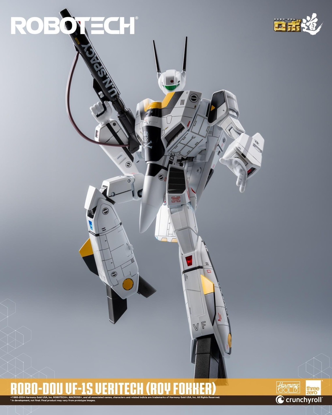 Pre-order : Robotech ROBO-DOU ROBOTECH VF‐1S Veritech (Roy Fokker) by Threezero