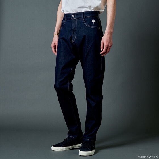 PRE-ORDER : STRICT-G EDWIN "Mobile Suit Gundam: Hathaway's Flash" JERSEYS Denim Loose Tapered MAFTY