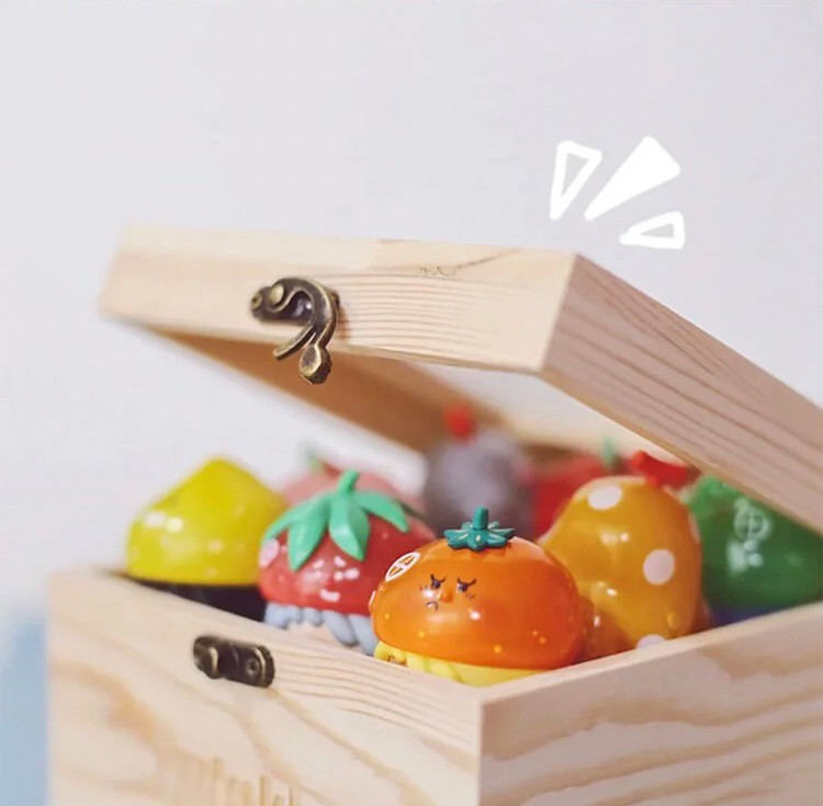 Odd Town Fruit Series By CZTOYS x ASHA (Set of 8+1secret)