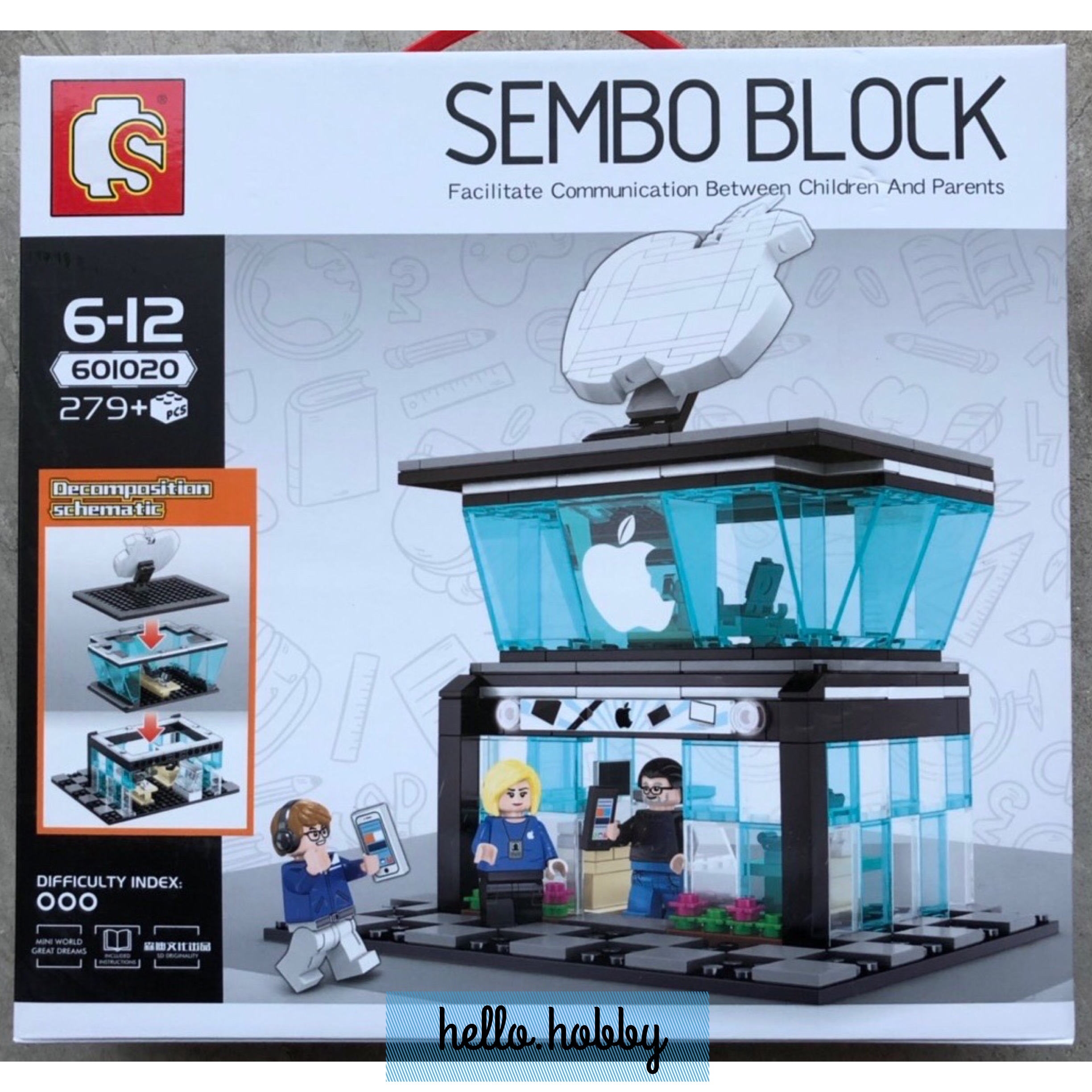 Sembo Block - 601020 Apple 279pcs