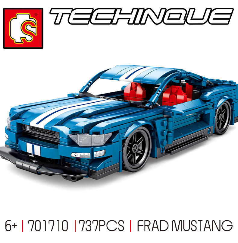 Sembo block 701710 Ford Mustang 737pcs