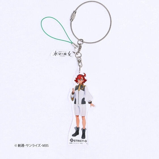 PRE-ORDER : STRICT-G "Mobile Suit Gundam: The Witch from Mercury" Acrylic Keychain