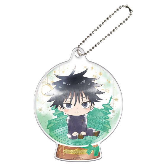PRE-ORDER : Jujutsu Kaisen Punitop Terrarium-style Acrylic Keychain (Random)