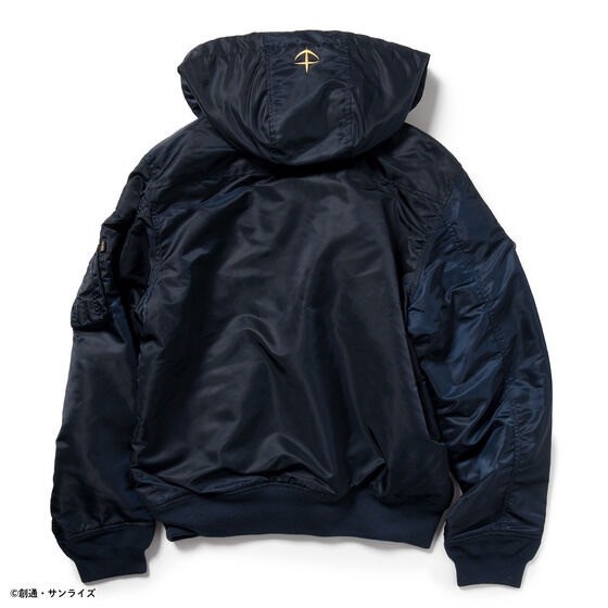 PRE-ORDER : STRICT-G ALPHA Hooded Rib Jacket "Mobile Suit Gundam"