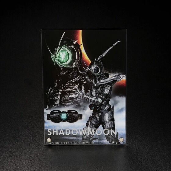 PRE-ORDER : Kamen Rider BLACK SUN Acrylic Board with Foil 2 Types in total