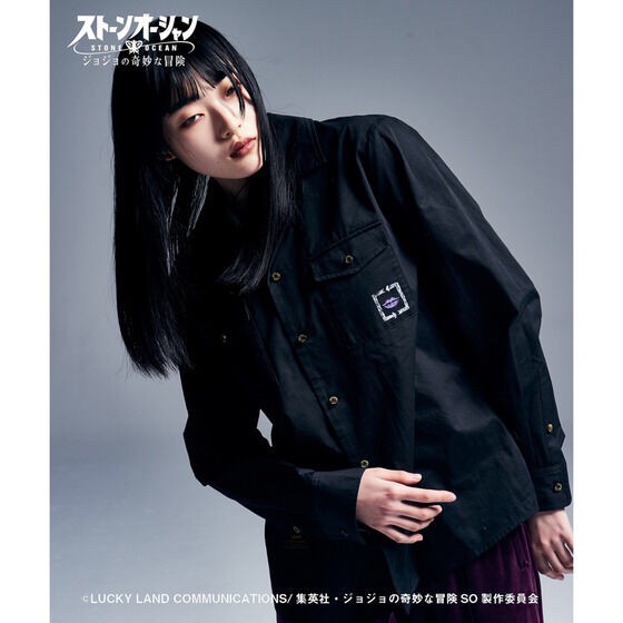 PRE-ORDER : JoJo's Bizarre Adventure: Stone Ocean [glamb] E・Costello shirt