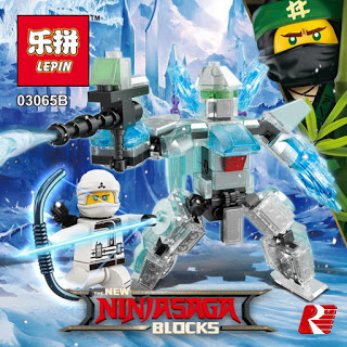 Lepin 03065 A-D Ninjago