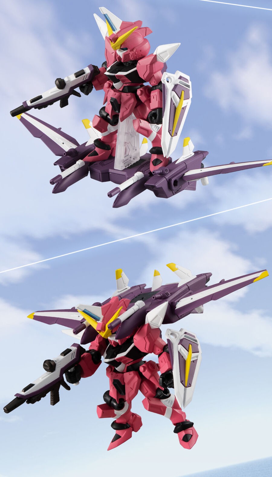 PRE-ORDER : MOBILE SUIT ENSEMBLE EX EX28 Justice Gundam