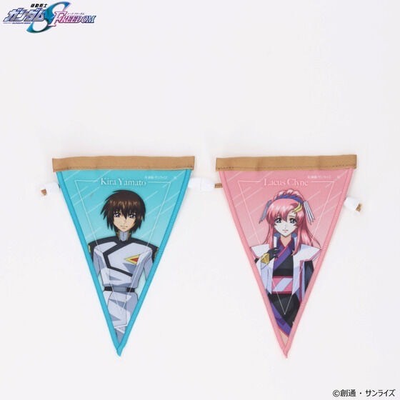 PRE-ORDER : Mobile Suit Gundam SEED FREEDOM Connecting Pennants (12/6 types in total)
