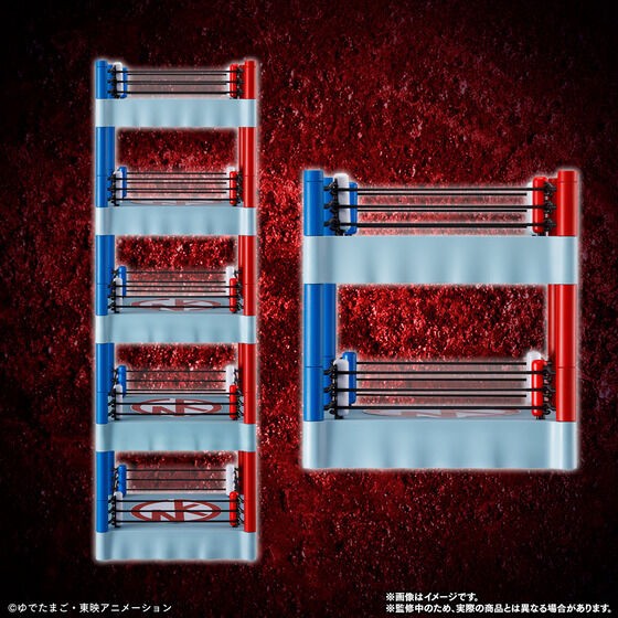 PRE-ORDER : Kinkeshi Official Ring Five Rings of Death Set (Bonus Included)