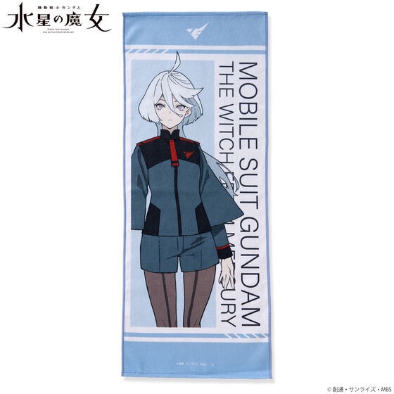 PRE-ORDER : Mobile Suit Gundam The Witch from Mercury Illustration by Mr. Mogumo Face Towel