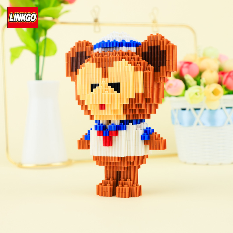 Linkgo 68205-68208 Animals (แบบเฟือง)