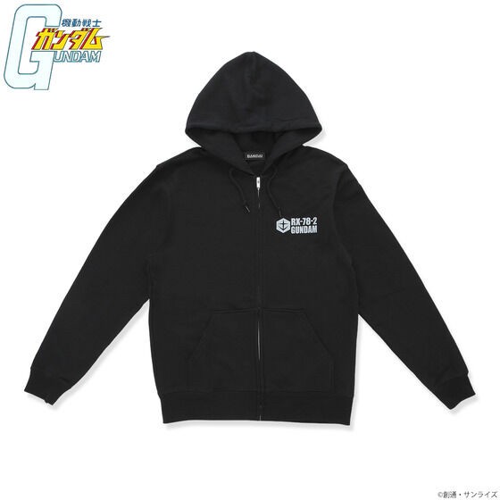 PRE-ORDER : Mobile Suit Gundam Full Color Zip Hoodie