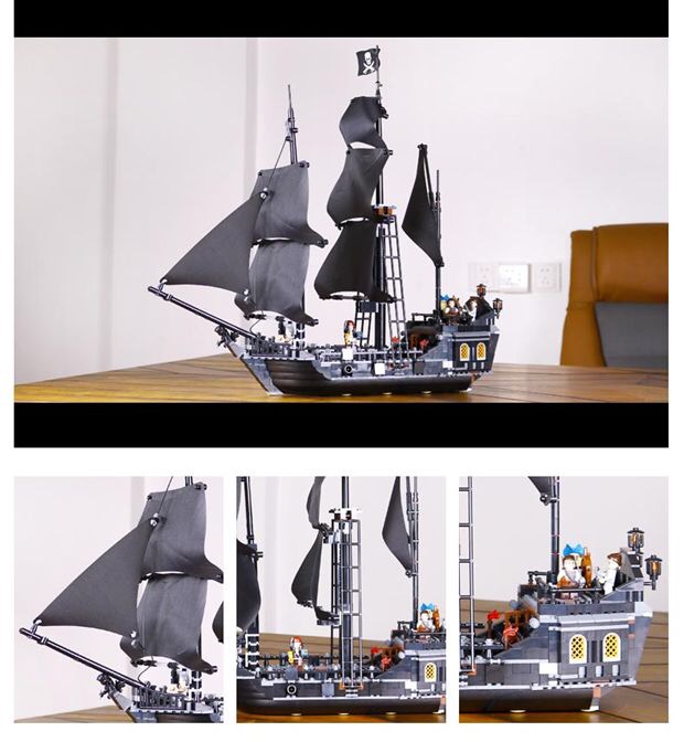 Lele 39009 Pirates of the Caribbean Black Pearl 840pcs