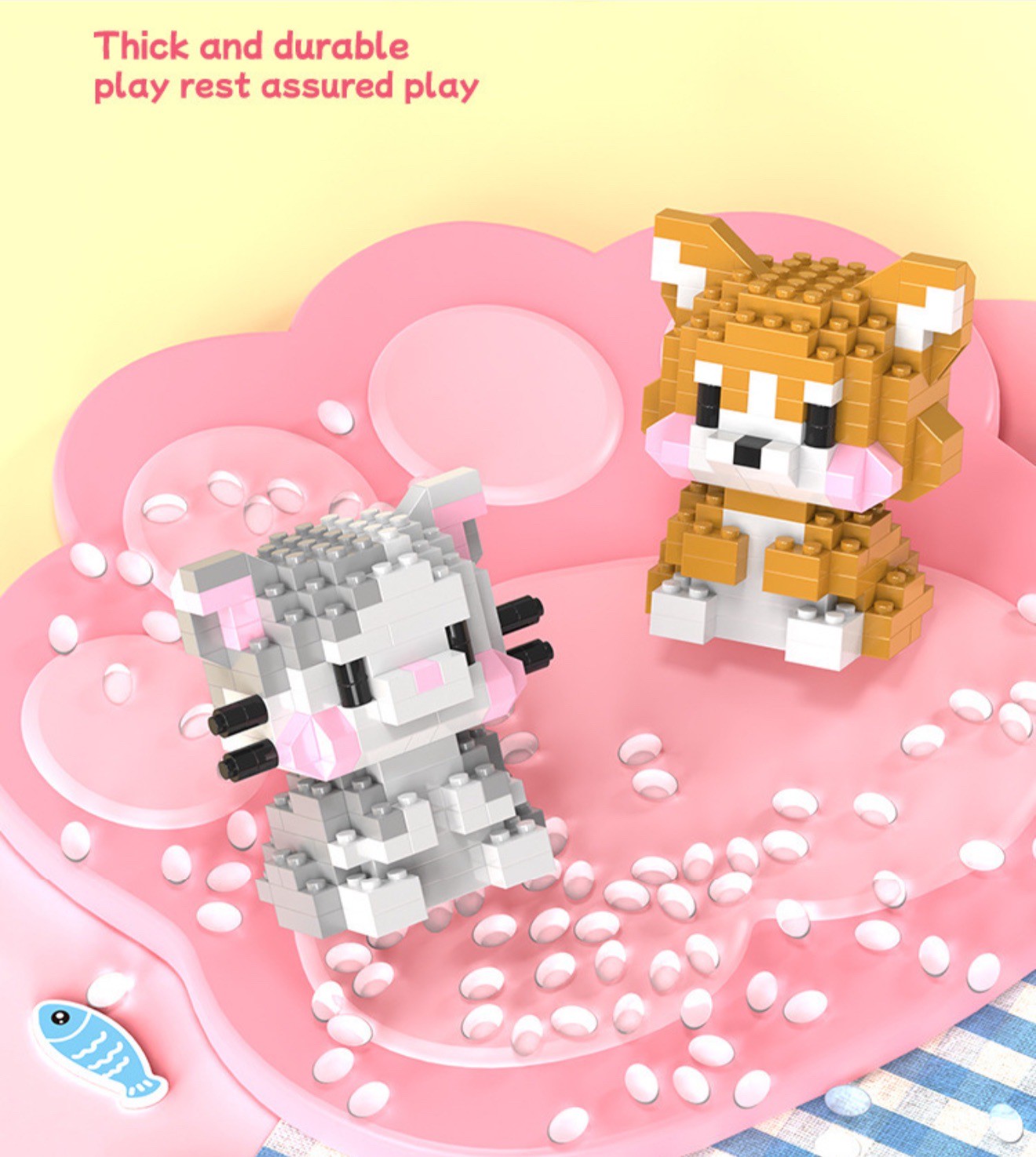 ตัวต่อนาโน Size M - Lele Brother - W 1501 Aaggrieved Animal