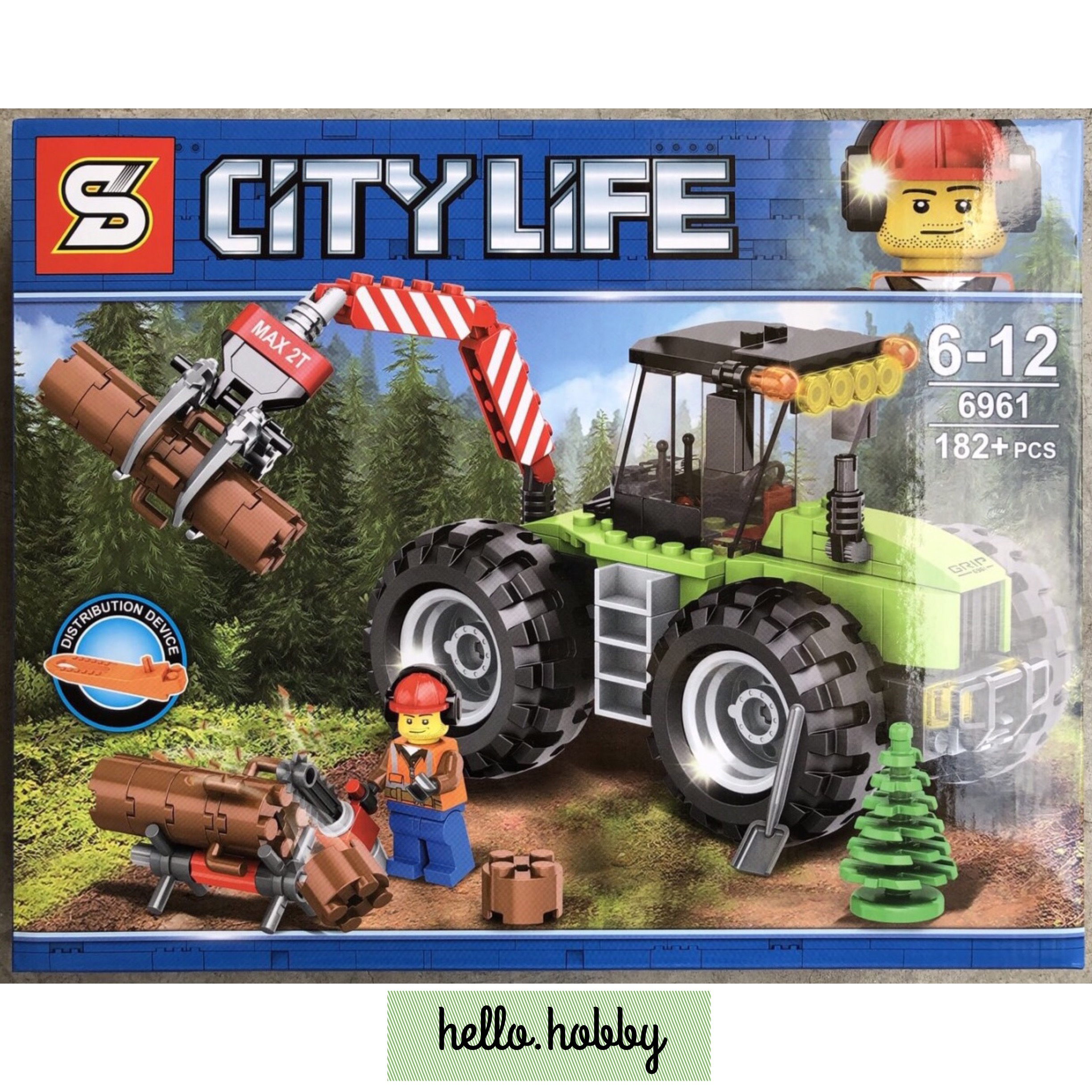 SY 6961 Forest Tractor 182pcs