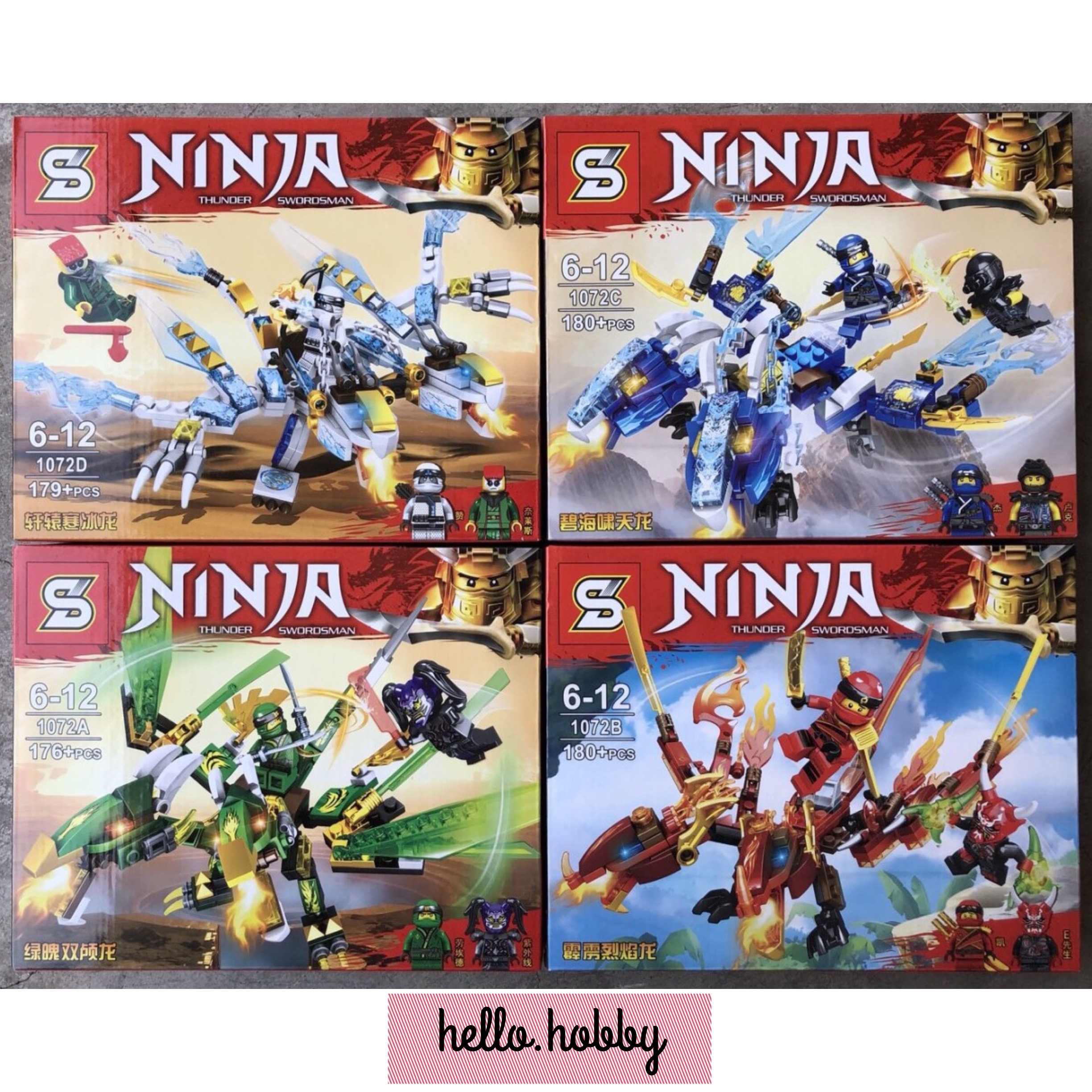 SY 1072 A-D Ninjago