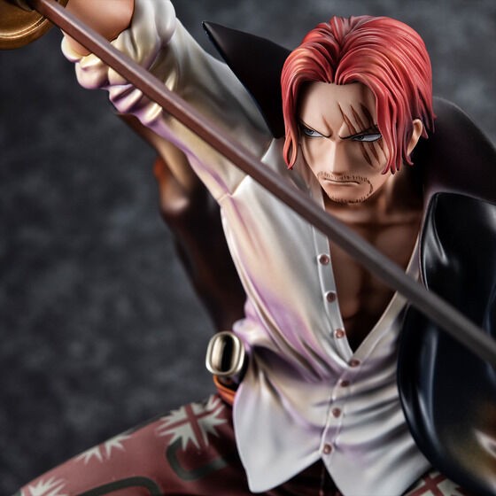 PRE-ORDER : Portrait.Of.Pirates One Piece Playback Memories RedHaired Shanks Complete Figure