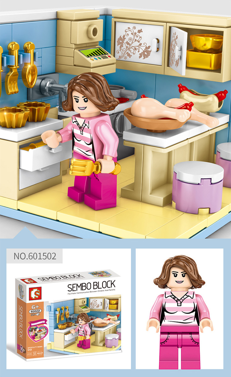 Sembo Block 601502-601505 Simple Life