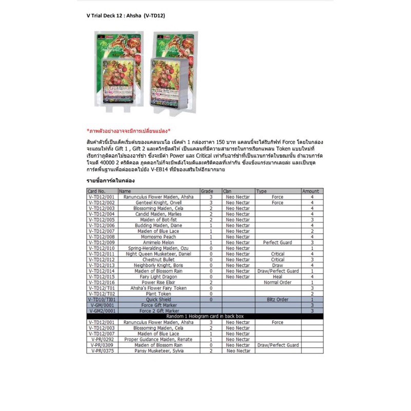 VGT-V-TD10 / TD11 / TD12