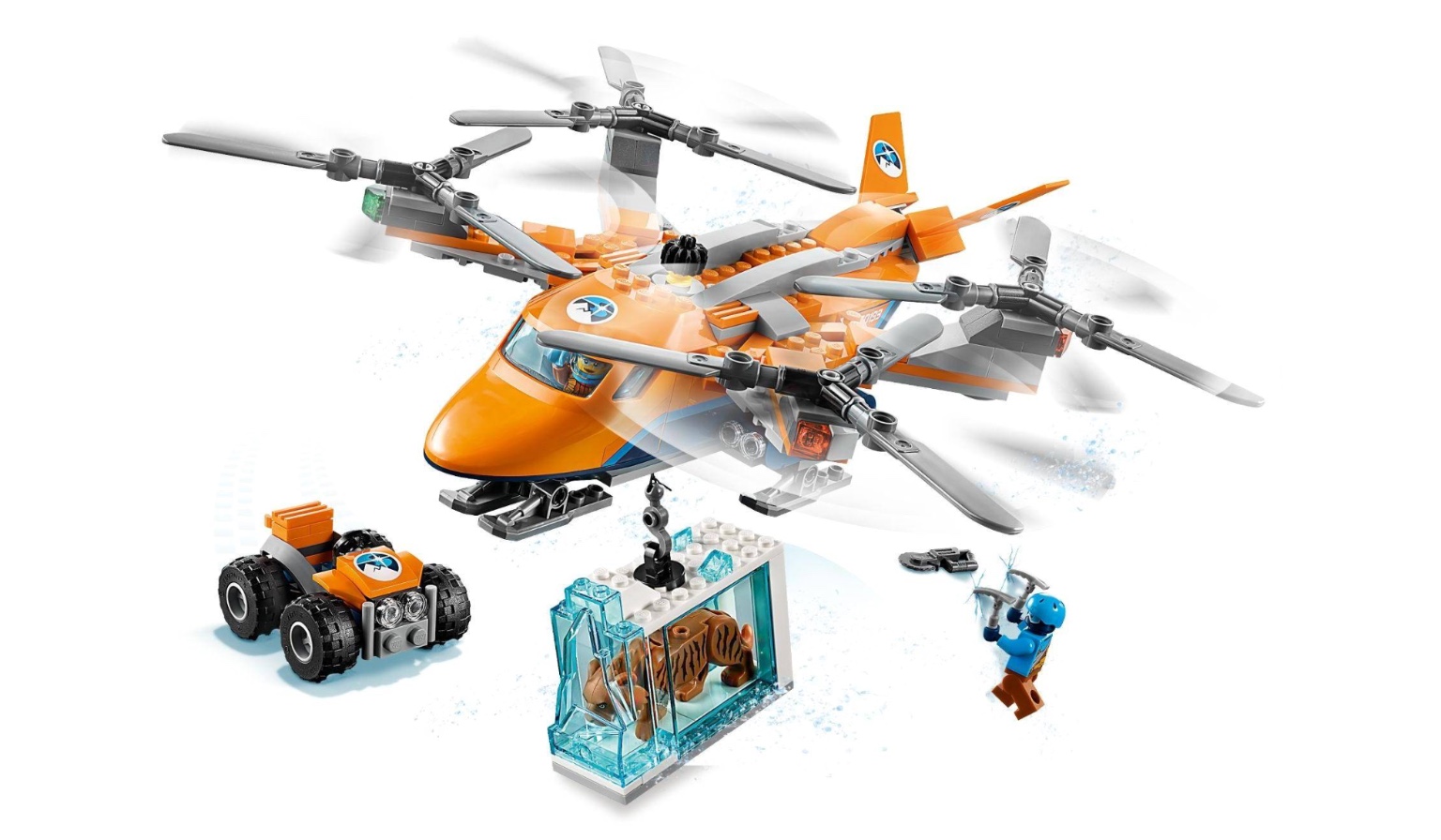 Lepin 02109 Arctic Air Transport 310pcs