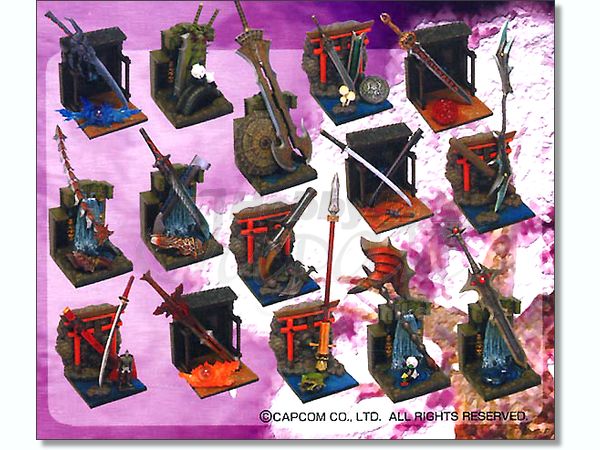 Onimusha Arms Collections Vol.1 by Capcom (Set of 14+1 secret)