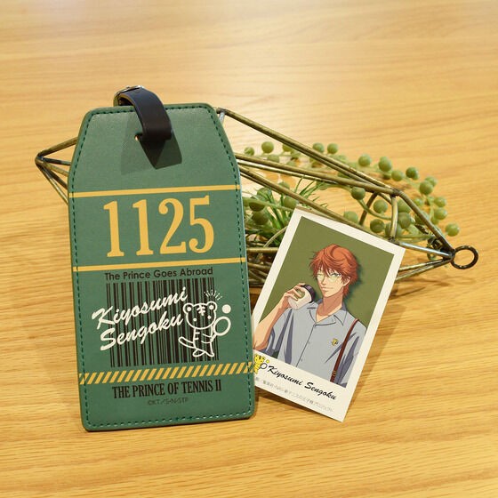 PRE-ORDER : New Prince of Tennis The Prince Goes Abroad Luggage Tag with Illustration Sheet