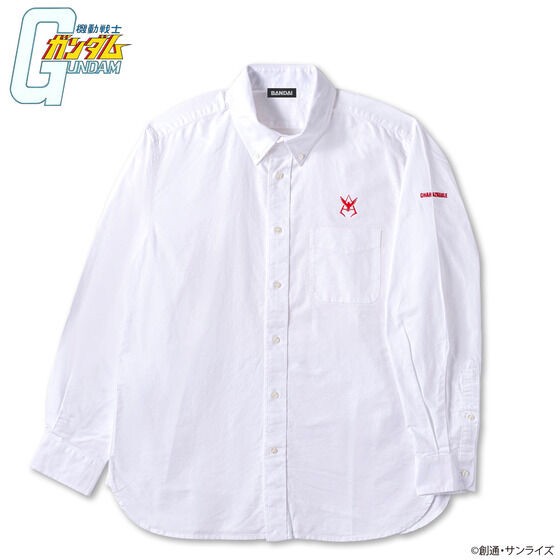 PRE-ORDER : Mobile Suit Gundam Mark Basic Line Button Down Shirt