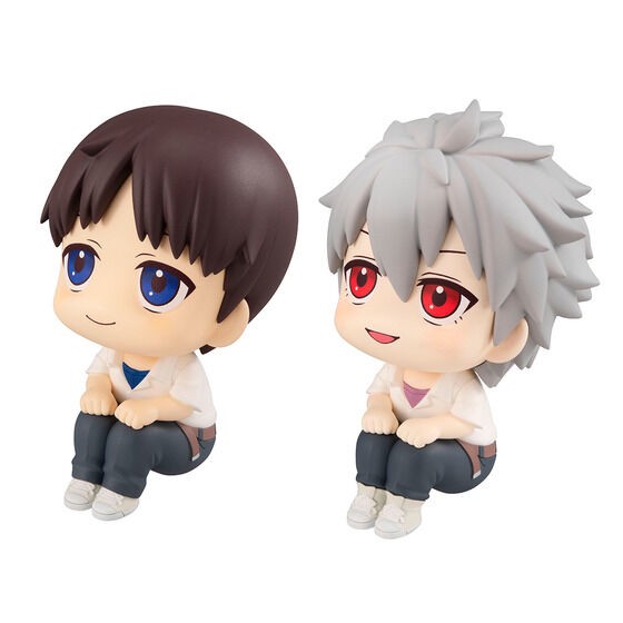 PRE-ORDER : Rukappu Evangelion New Theatrical Version Shinji Ikari & Kaworu Nagisa Set [Limited Bonus with Cushion]