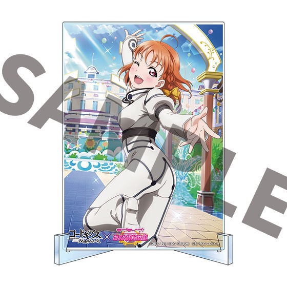 PRE-ORDER : "Love Live! School Idol Festival" x "Code Geass: Lelouch of Rebellion" Collaboration Aqours A6 Acrylic Panel <9 types in total>