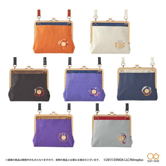 PRE-ORDER : Touken Ranbu -ONLINE- Wallet Shoulder Gamaguchi Cowmo (7 types in total)