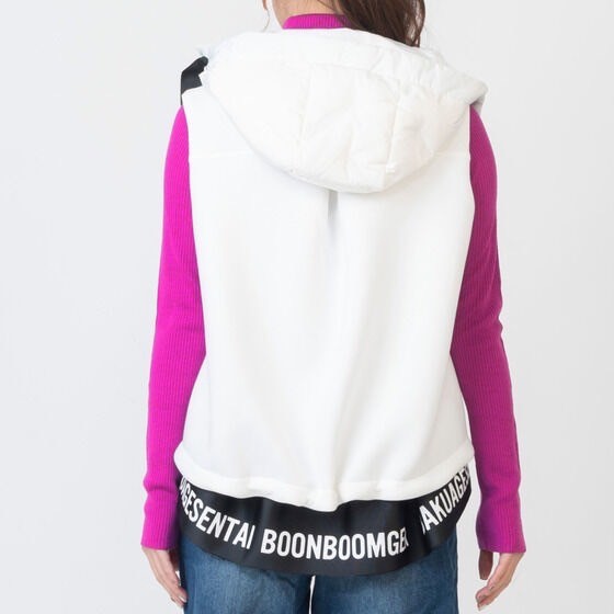 PRE-ORDER : Bakuage Sentai Boonboomger Bun Pink/Mira Shifuto Logo Tape Down Vest
