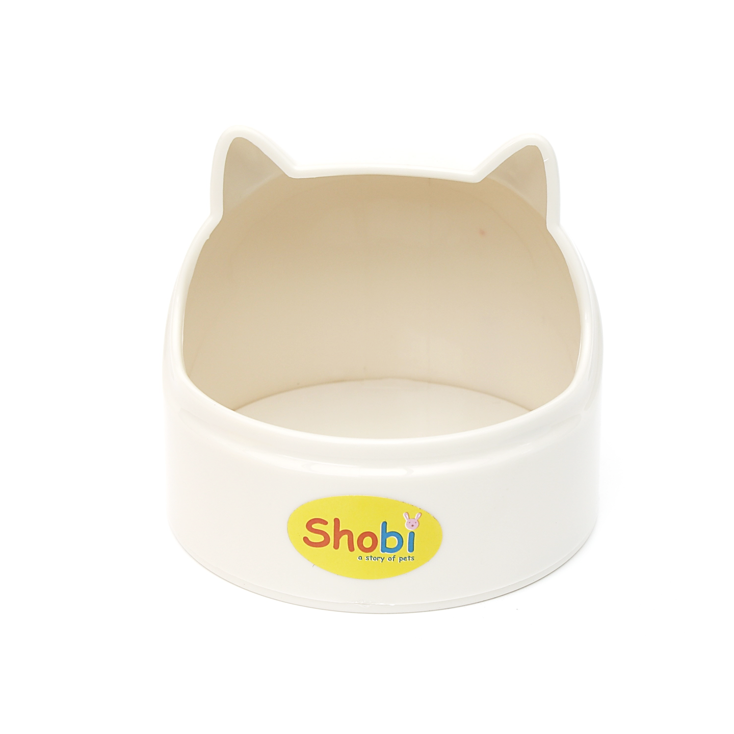 ชามอาหารติดข้างกรง หูแมว