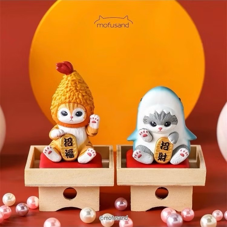 โมเดล Mofusand - Lucky Cat by Yendar