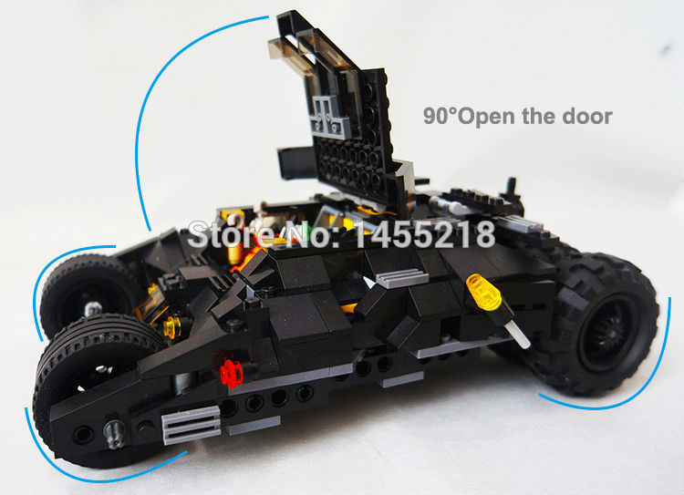 Decool 7105 Batman The Tumbler 325pcs