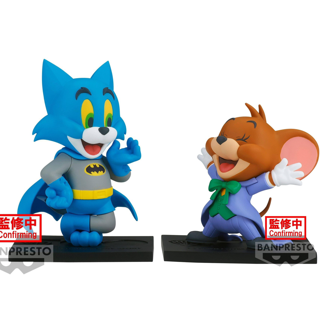Pre-order : TOM AND JERRY FIGURE COLLECTION ～TOM AND JERRY AS BATMAN～ WB100TH ANNIVERSARY VER. (A:TOM)(B:JERRY)