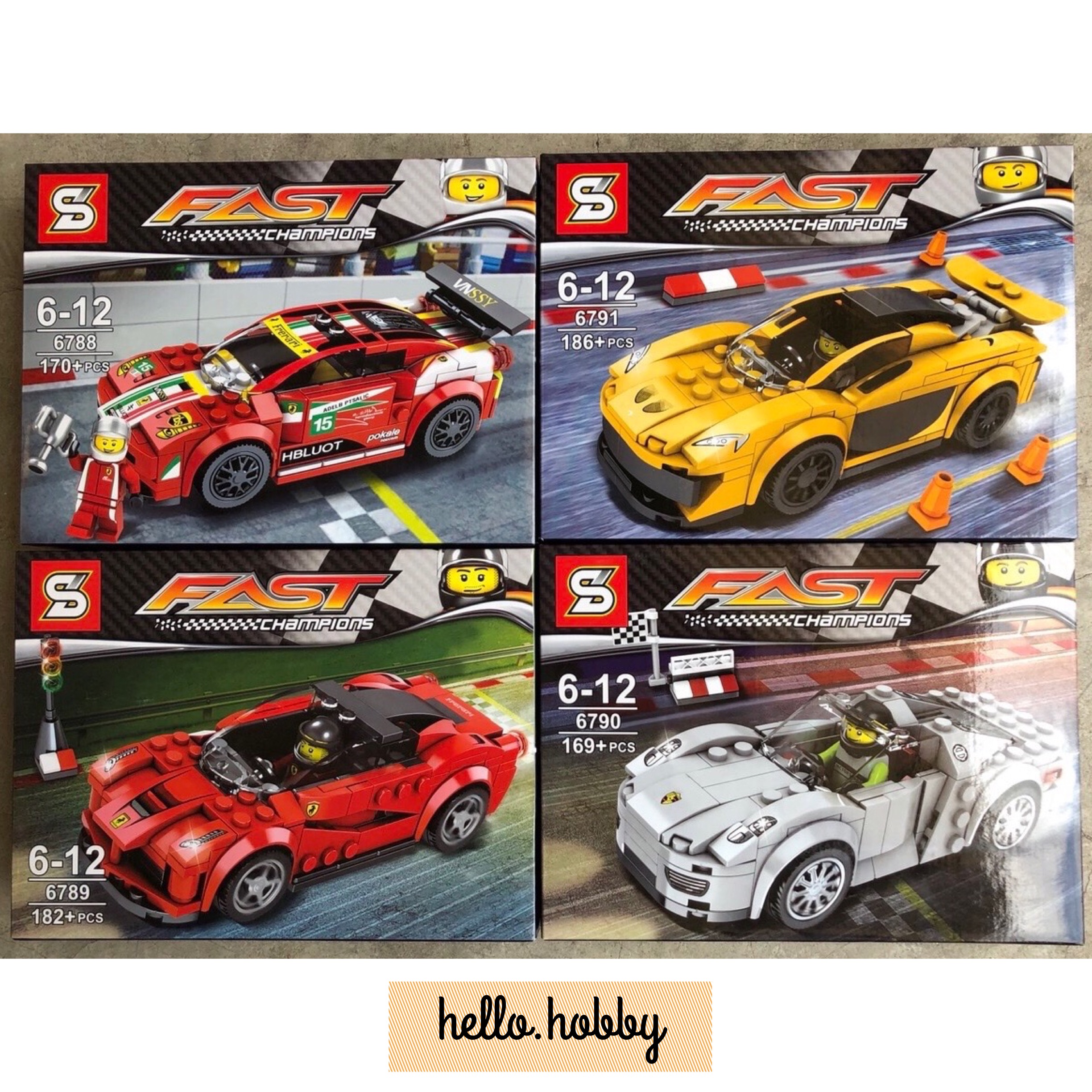 SY 6788-6791 Speed Champions