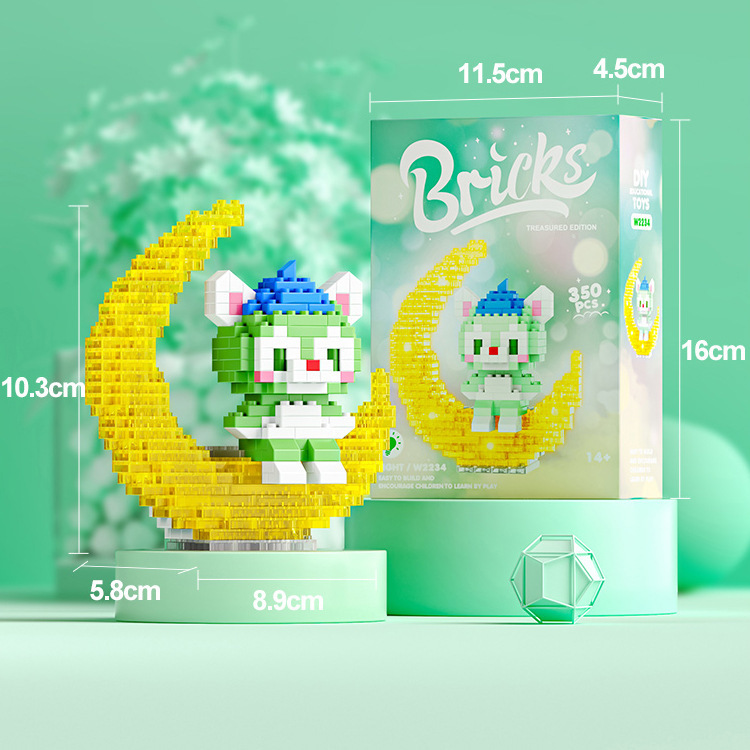 Lele Brother W 2231 - 2243 Disney & Sanrio On The Moon