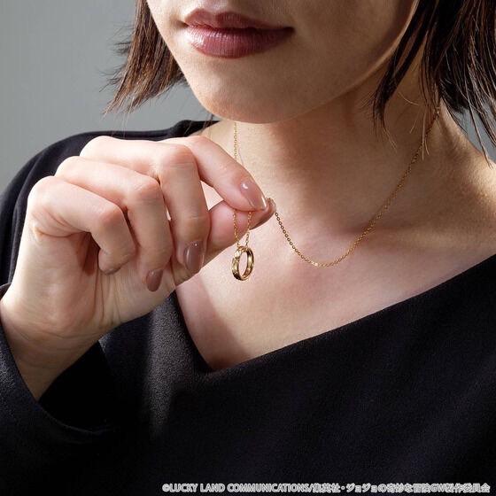 PRE-ORDER : JoJo's Bizarre Adventure Golden Wind x U-TREASURE G・E Ring Necklace/Silver