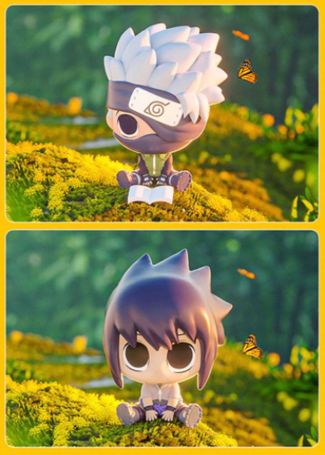 Naruto Shippuden Mini Sitting Series by Miniso