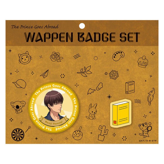 PRE-ORDER : [New Prince of Tennis The Prince Goes Abroad Summary] Patch Badge Set