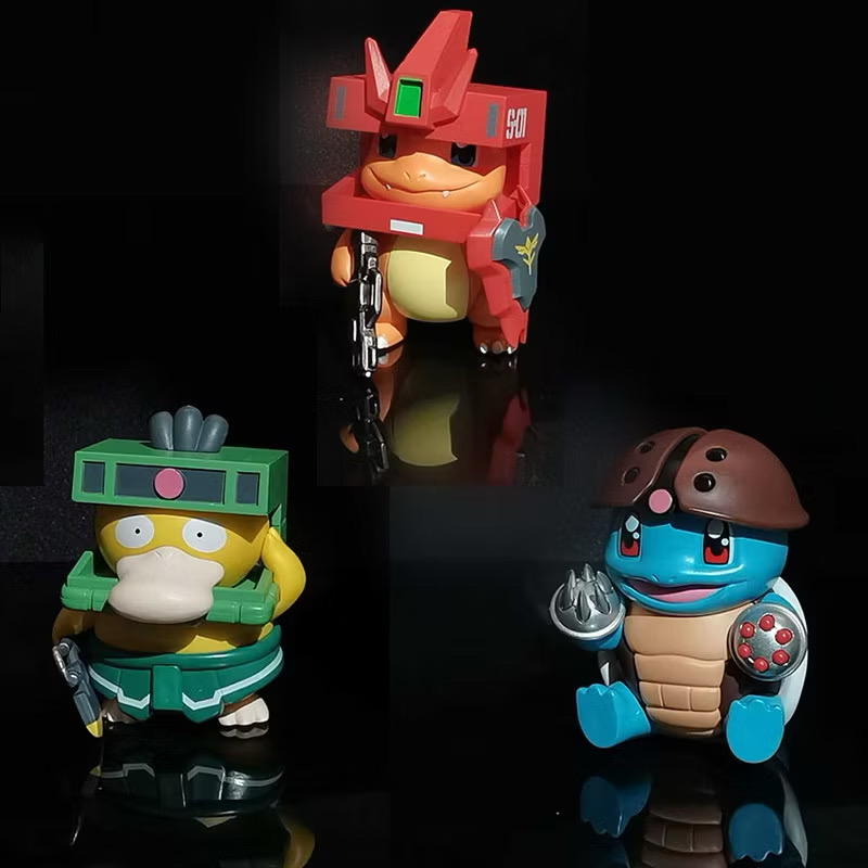 Pokemon x Gundam - Pokémon Mecha Dream Cosplay Series (Set of 4)