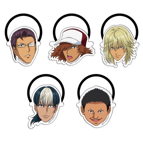 PRE-ORDER : [New Prince of Tennis The Prince Goes Abroad Highlights] Accessory Rubber Collection Complete Set