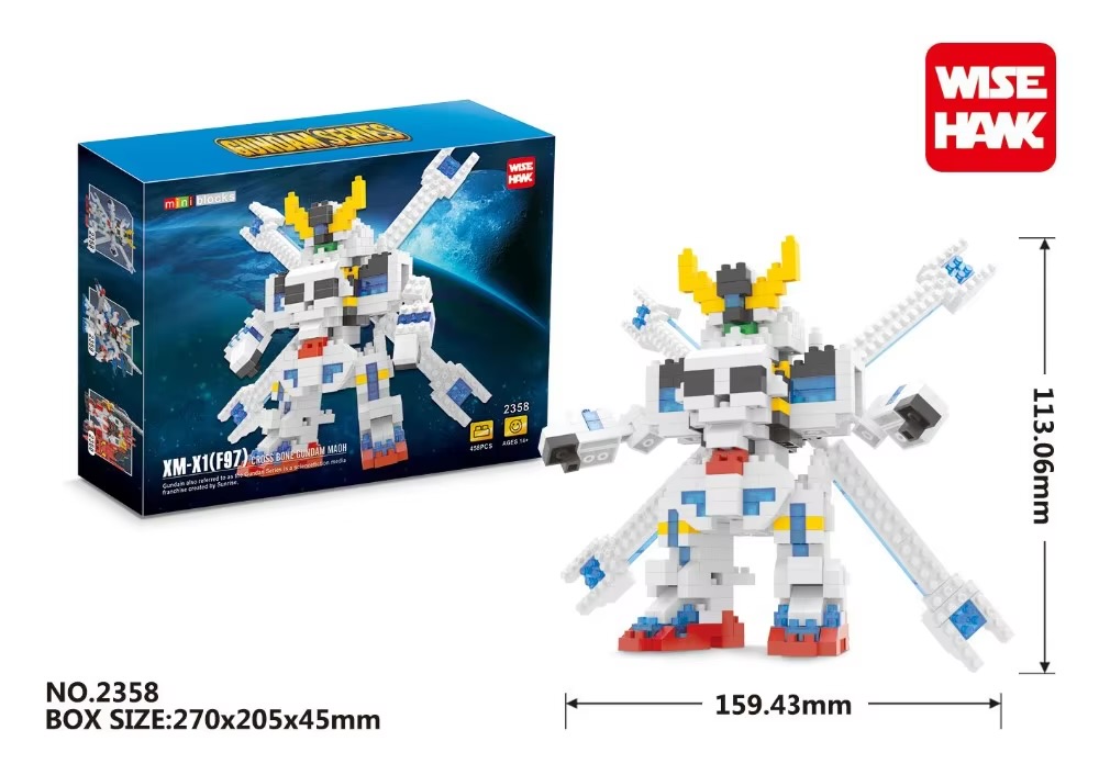 Wise Hawk 2358 - 2363 Gundam Series